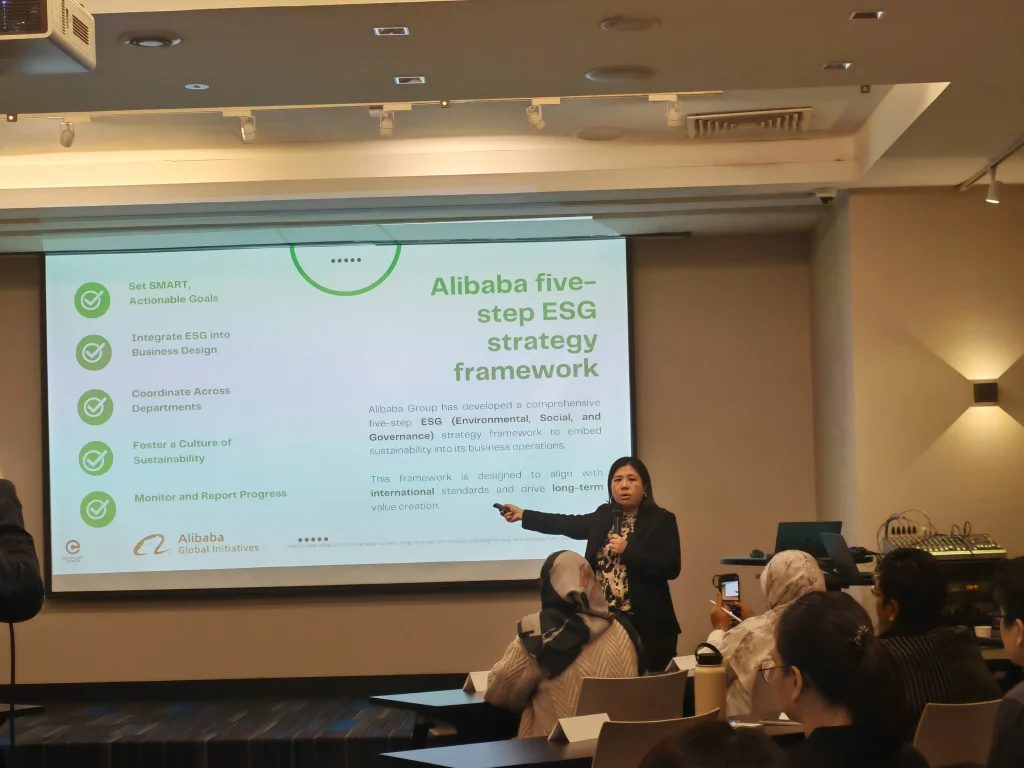 ESG Training Malaysia Organized by Alibaba ESG Training Malaysia Organized By Alibaba